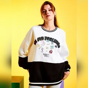 Disney Pixar Inside Out 2 In My Feelings Panel Crewneck BoxLunch Exclusive - XL